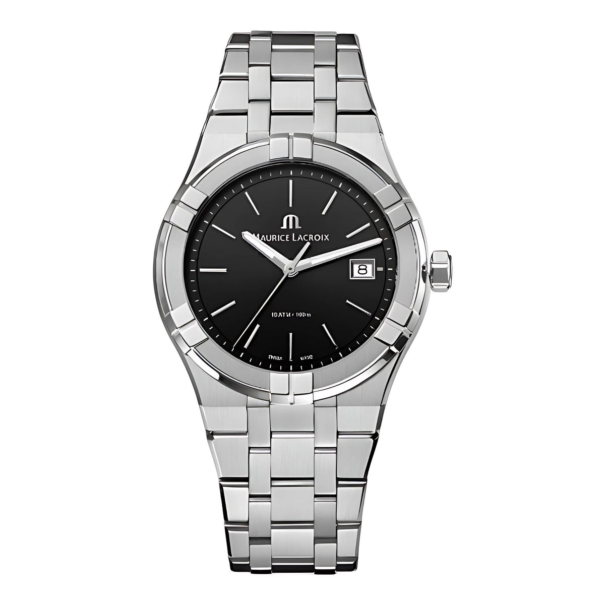 Maurice Lacroix AIKON Quartz Date 40 mm Schwarz Edelstahl AI1108-SS002-330-1 Hauptbild
