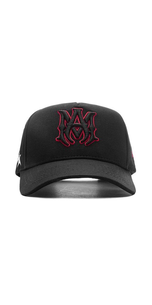 AMIRI | STARS MA CANVAS HAT – BLACK/RED Hauptbild