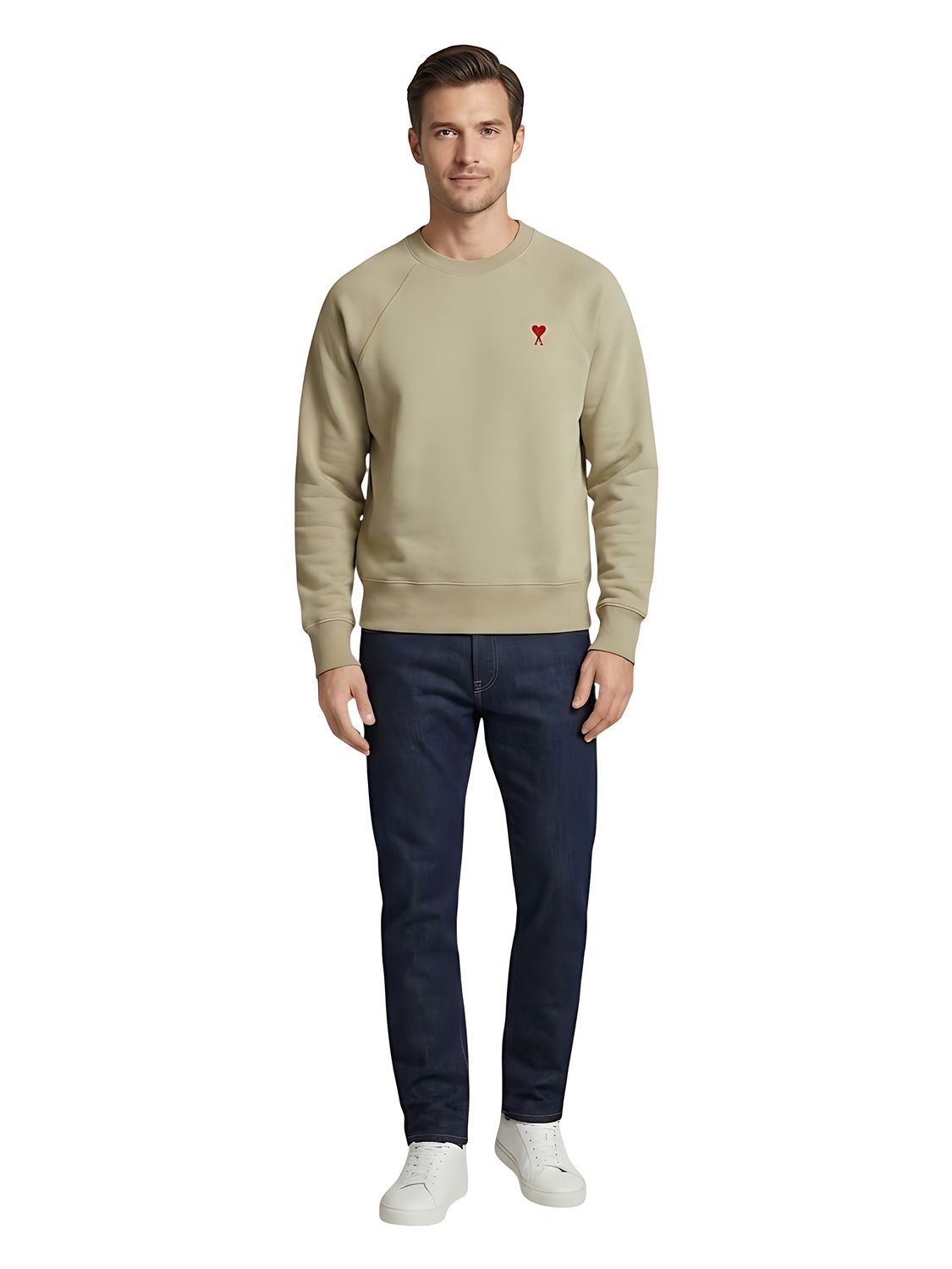 AMI Paris Ami de Coeur Sweatshirt – USW005-747-366 Hauptbild