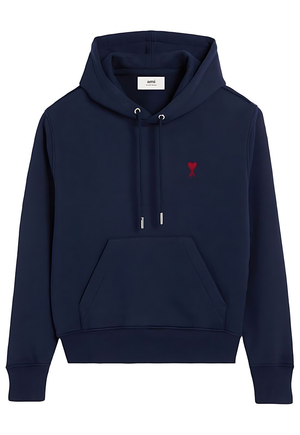 Ami Sweatshirt Herren dunkelblau mit Kapuze