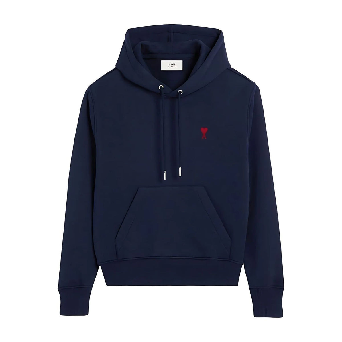 Ami Sweatshirt Herren dunkelblau mit Kapuze