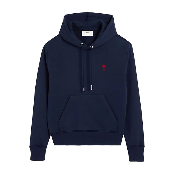 Ami Sweatshirt Herren dunkelblau mit Kapuze