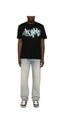 Amiri T-Shirt mit Drachen Print Schwarz Herren