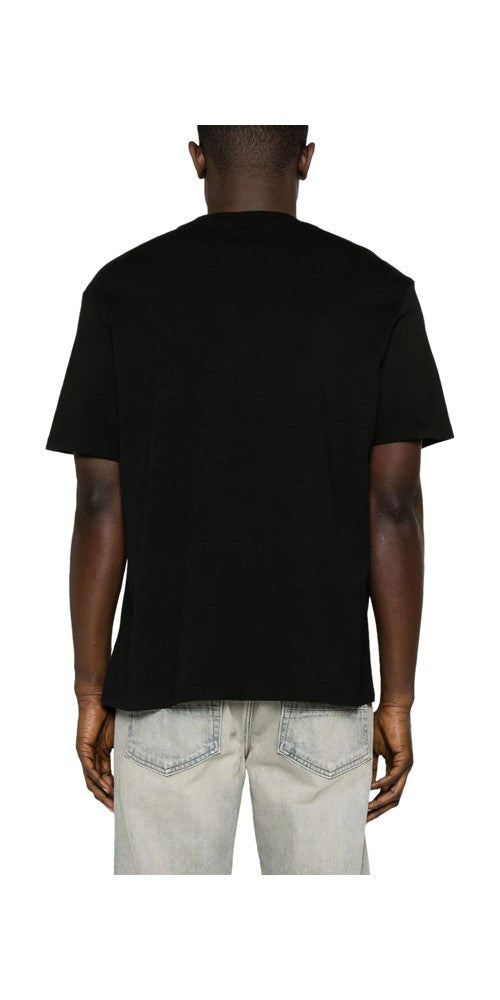 Amiri T-Shirt mit Drachen Print Schwarz Herren