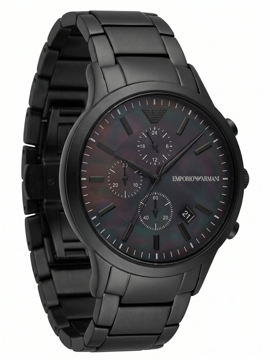 Emporio Armani Chronograph Herrenuhr Edelstahl AR11275