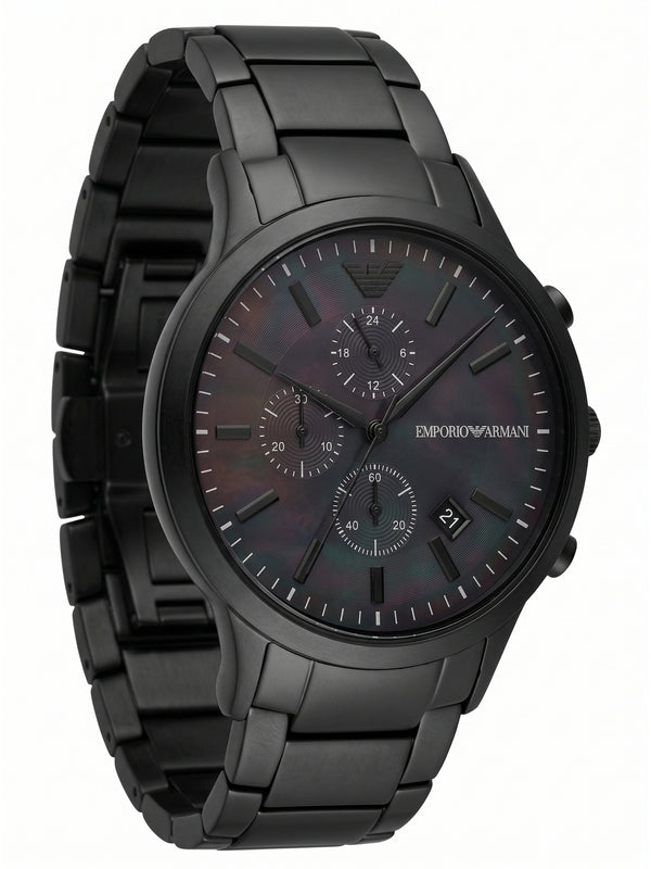 Emporio Armani Chronograph Herrenuhr Edelstahl AR11275