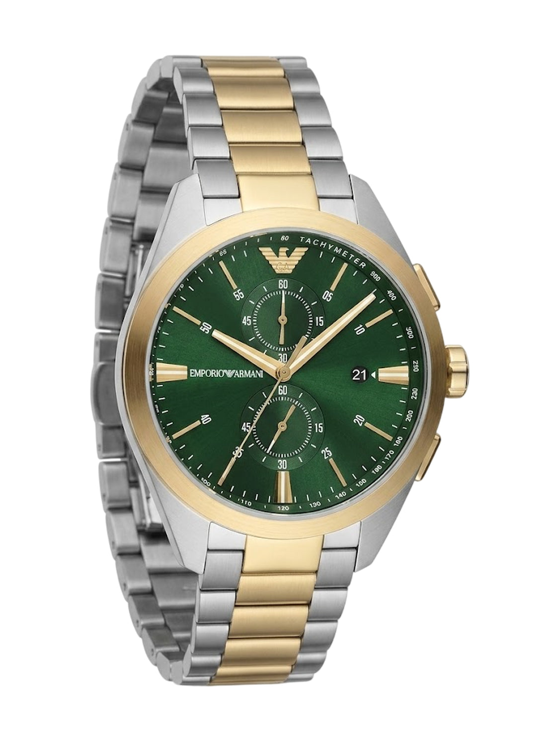 Emporio Armani Claudio Chronograph Herrenuhr Bicolor AR11511 Hauptbild