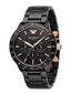 Emporio Armani Mario Chronograph Herrenuhr Schwarz AR70002