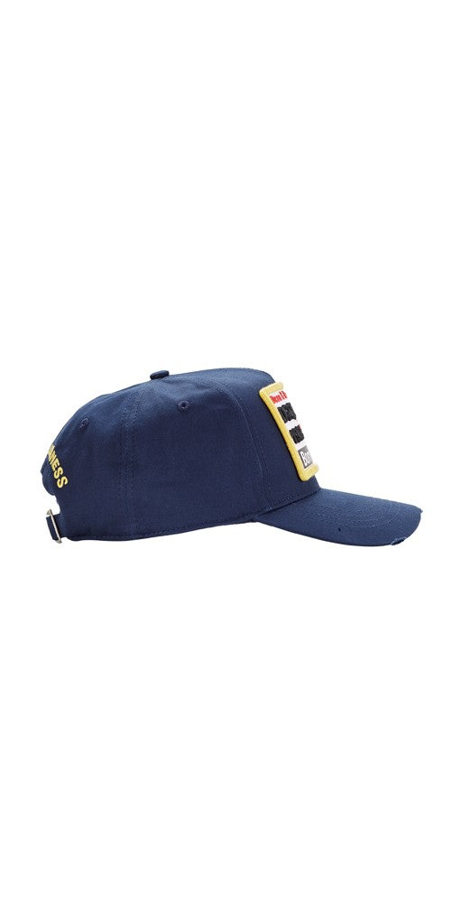 *PATCH BASEBALL CAP NAVY