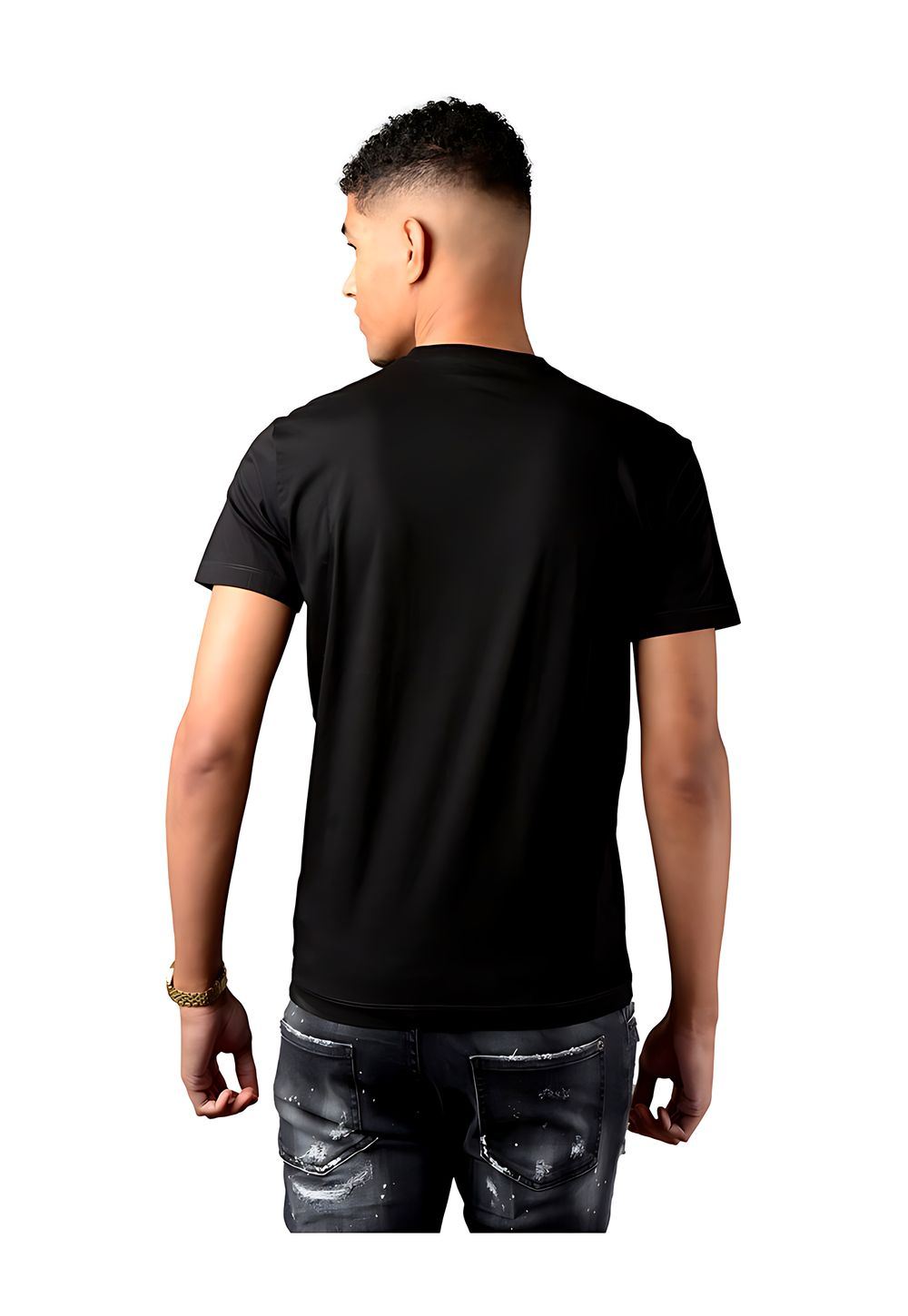 Dsquared2 Be Icon Tape T-Shirt Herren schwarz