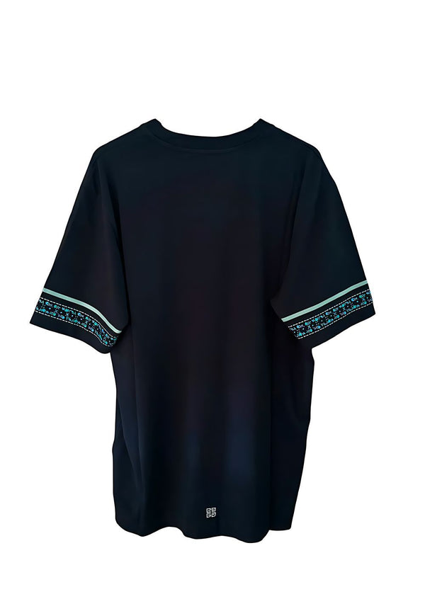 Givenchy Flower Sleeve T-Shirt Herren schwarz