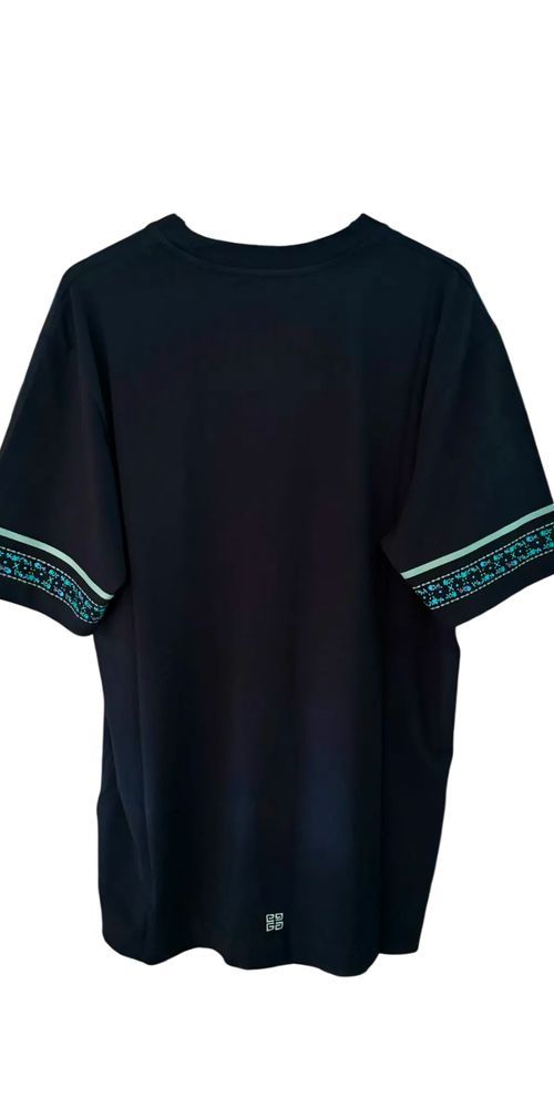 Givenchy Flower Sleeve T-Shirt Herren schwarz
