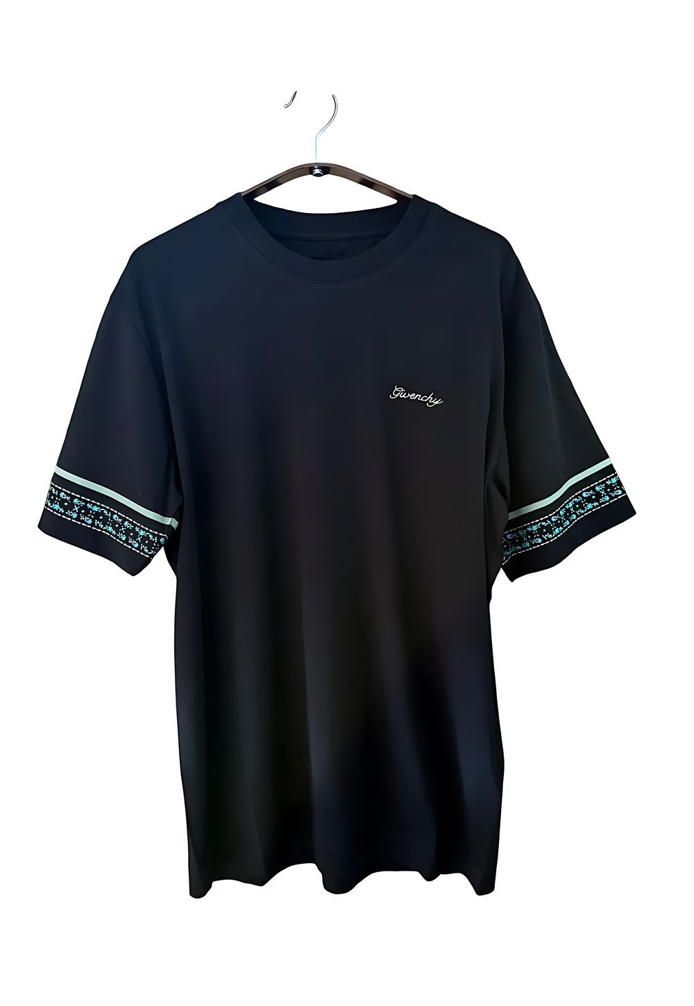 Givenchy Flower Sleeve T-Shirt Herren schwarz Hauptbild