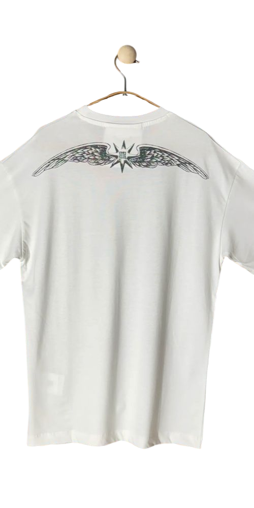 Givenchy Wings T-shirt Heren weiß