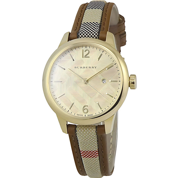 Burberry The Classic Damenuhr Lederarmband