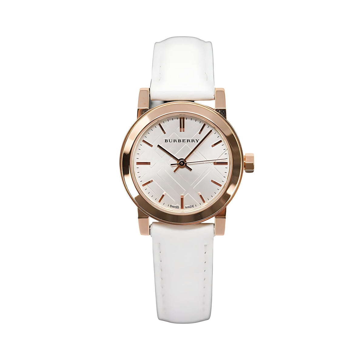 Burberry The City Damenuhr gold weiß