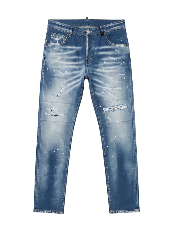Dsquared2 Brothers Distressed Denim Jeans