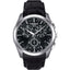 Tissot Couturier Herrenuhr Chronograph silber schwarz