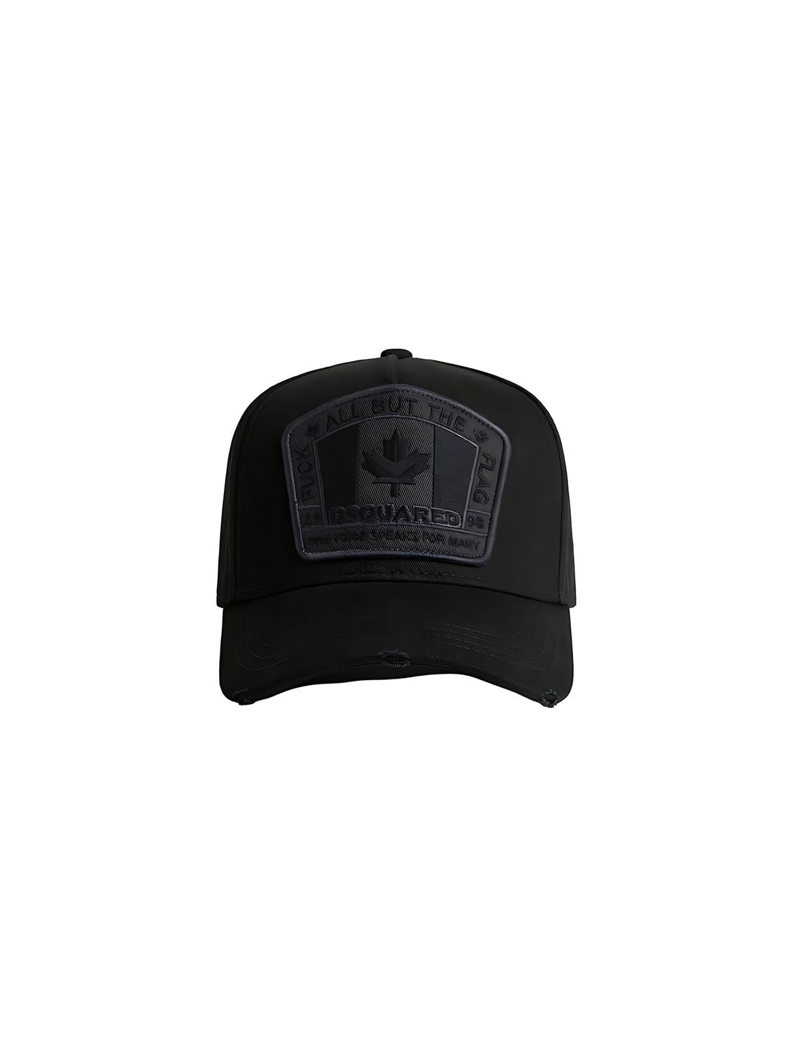 Dsquared2 D2 Patch Baseball Cap Schwarz Herren