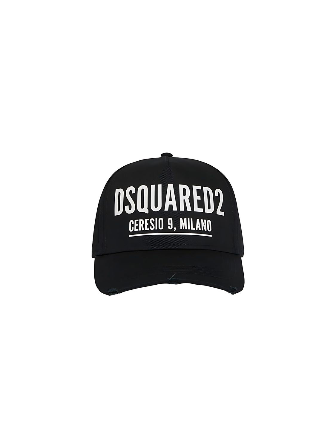 Dsquared2 Ceresio 9 Baseball Cap aus Baumwolle Schwarz Hauptbild