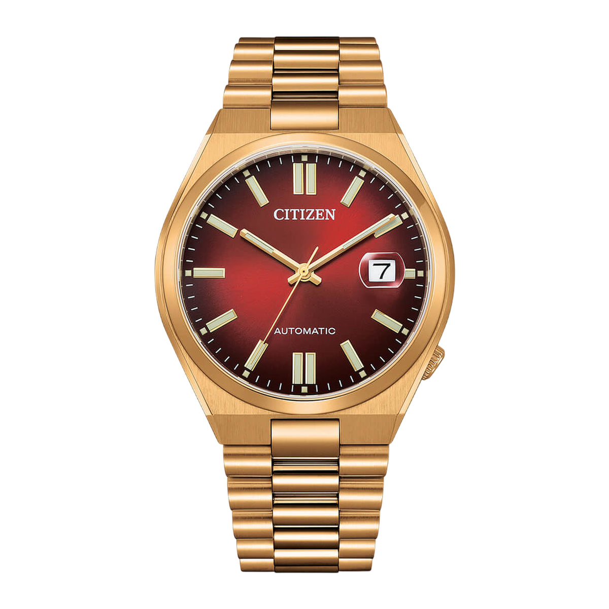 Citizen Automatik Armbanduhr NJ0153-82X Rot Edelstahl Hauptbild
