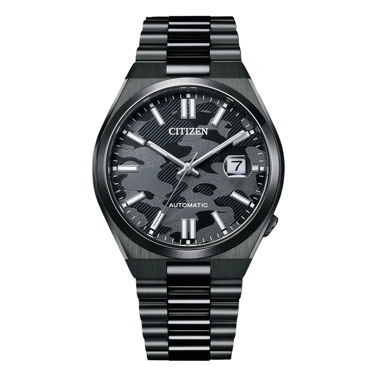 Citizen Automatik Armbanduhr NJ0155-87E Schwarz Hauptbild