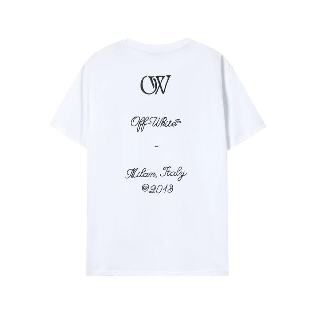 Off White Tattoo Arrow Jersey Shirt Herren