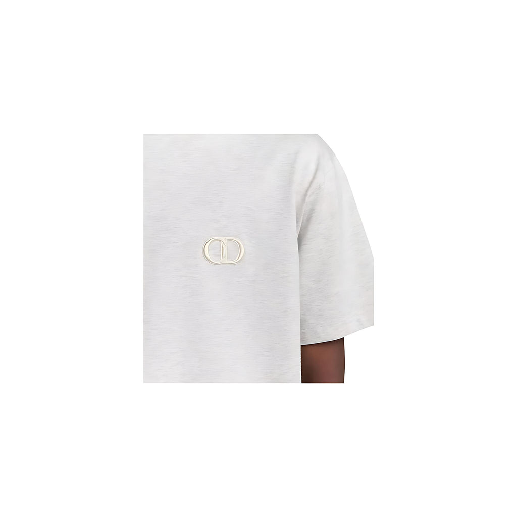 Dior CD Icon T-Shirt Relaxed Fit Grau Herren