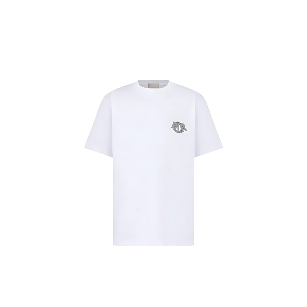 Dior Charm T-Shirt Relaxed Fit Herren weiß
