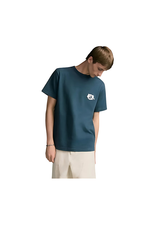 Dior Charm T-Shirt Relaxed Fit Herren blau