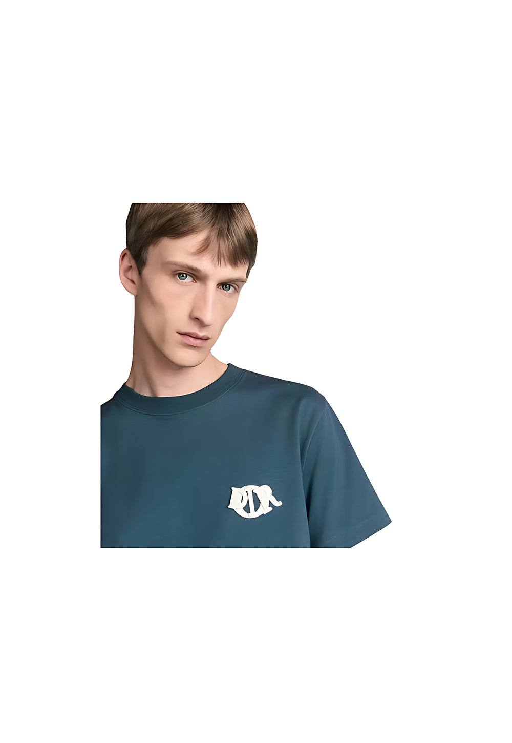 Dior Charm T-Shirt Relaxed Fit Herren blau