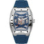 Donna Karan New York Urban Herrenuhr silber blau