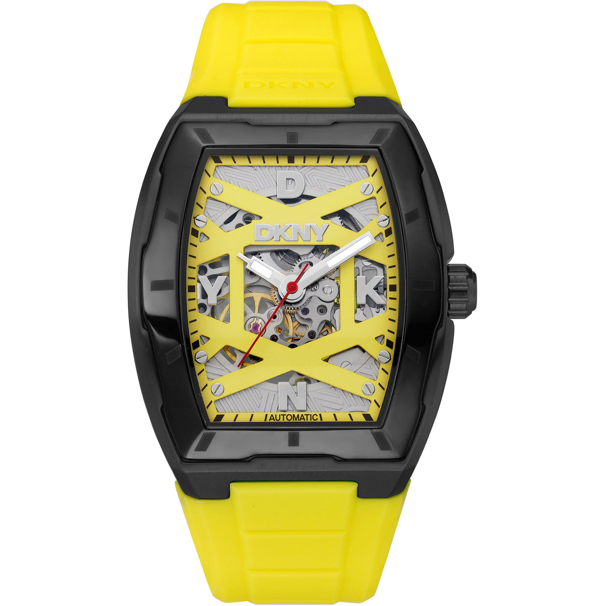 Donna Karan New York Active Urban Herrenuhr schwarz gelb Hauptbild