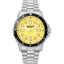 Donna Karan New York Active Herrenuhr silber gelb