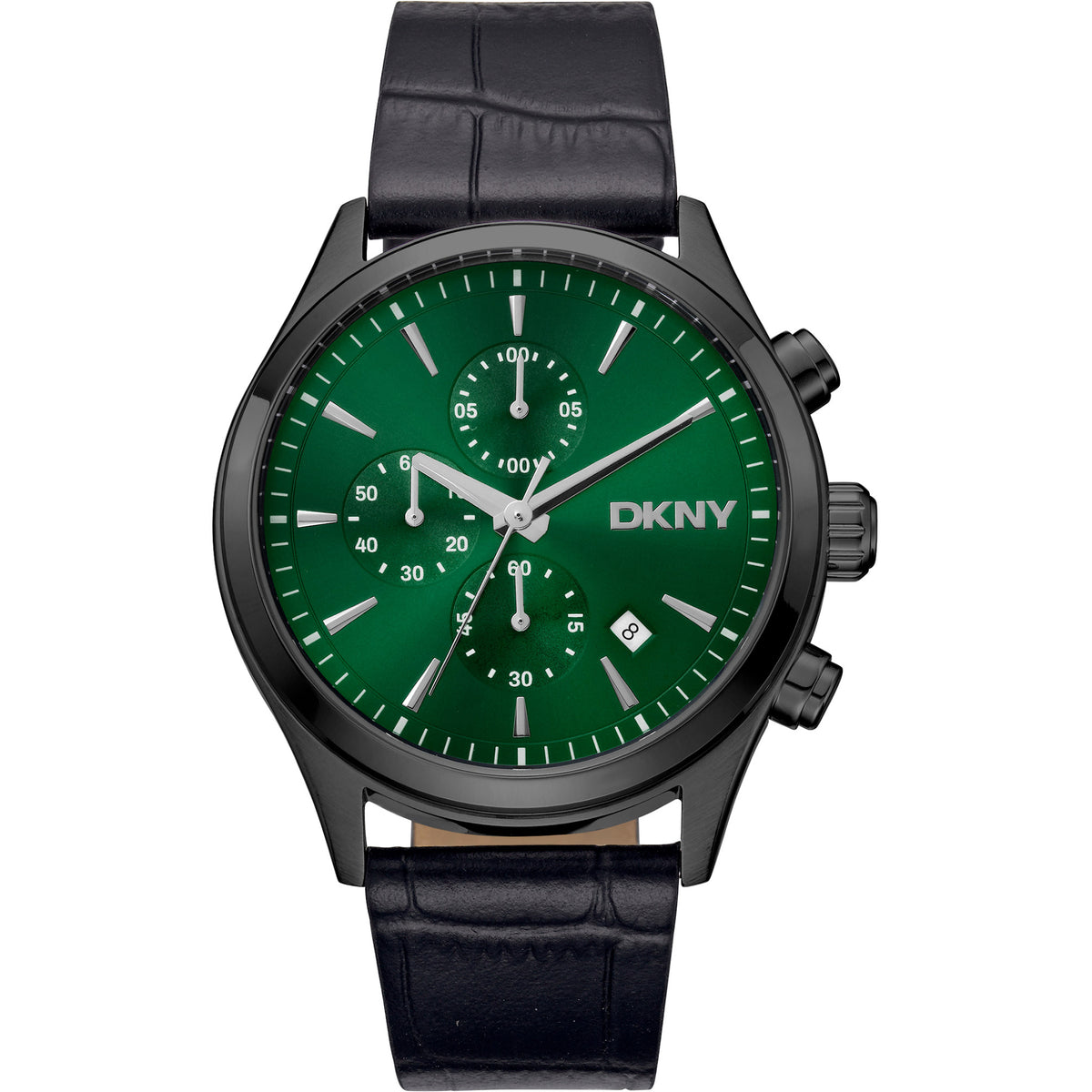 Donna Karan New York Active Herren Chronograph schwarz gruen Hauptbild