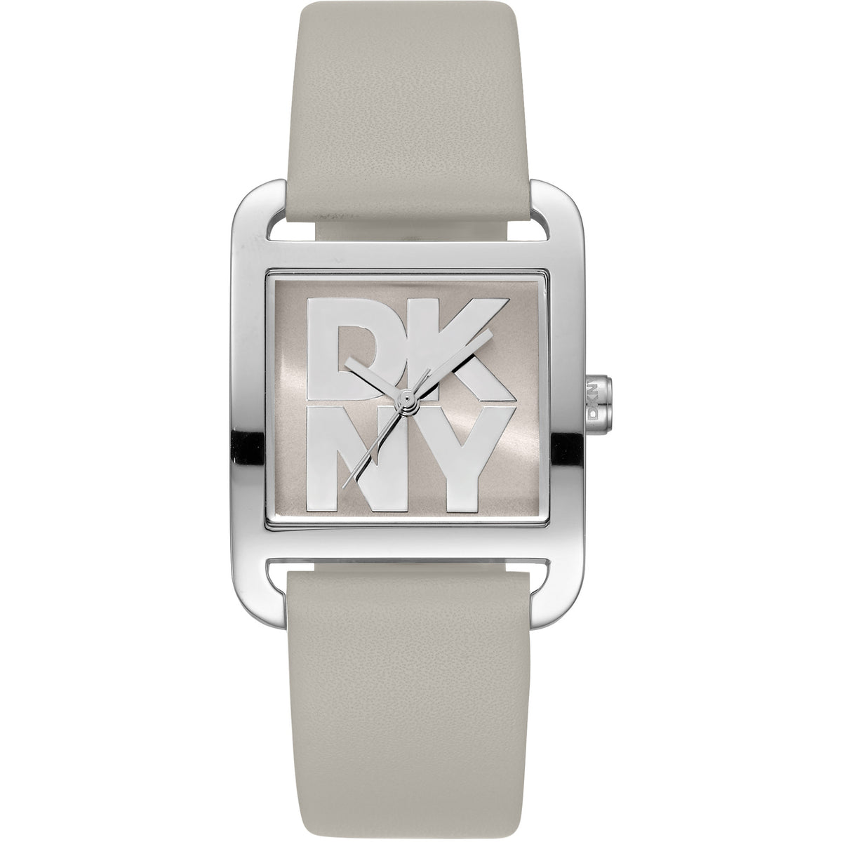 Donna Karan New York City Maxi Damenuhr silber grau Hauptbild