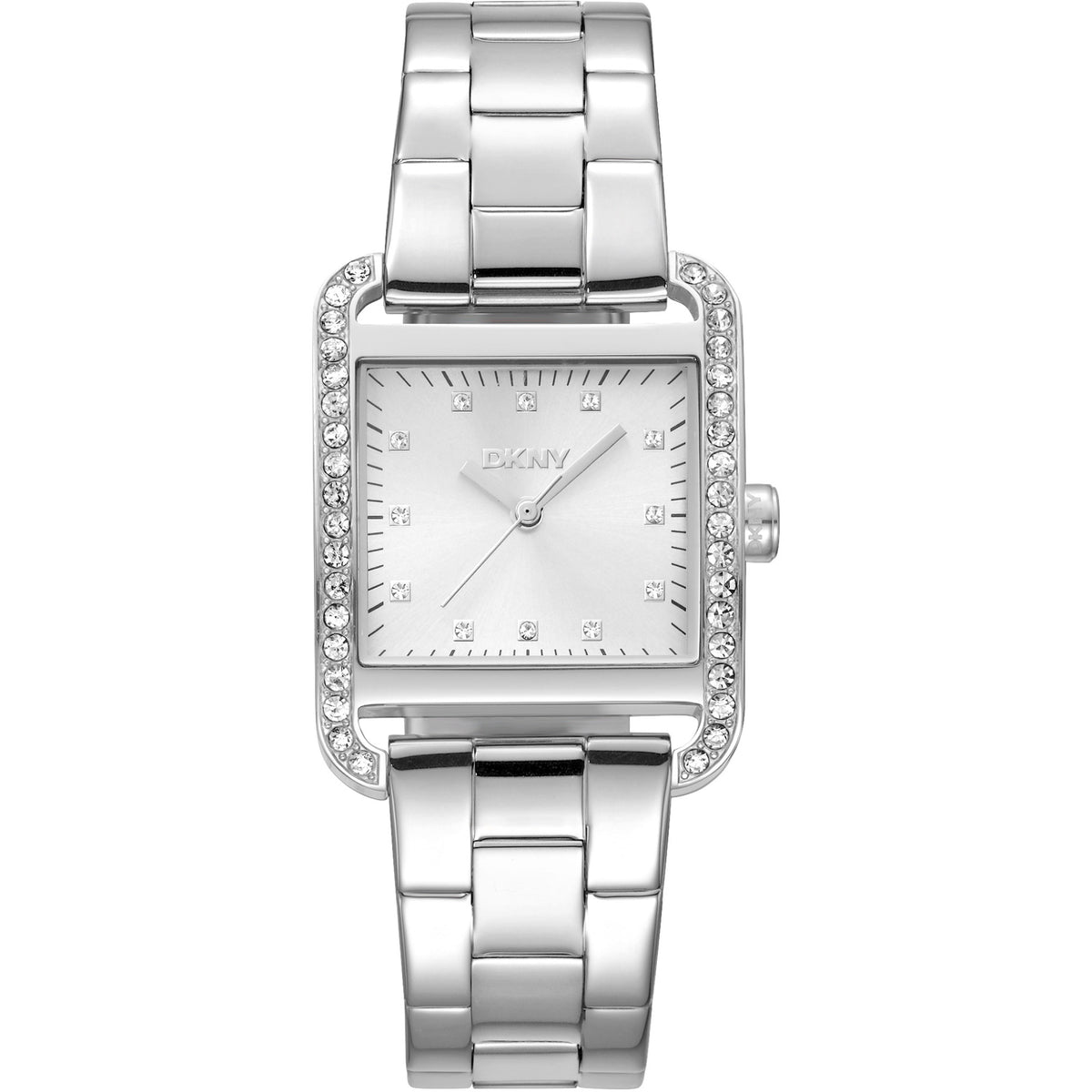 Donna Karan New York City Glitz Damenuhr silber Hauptbild