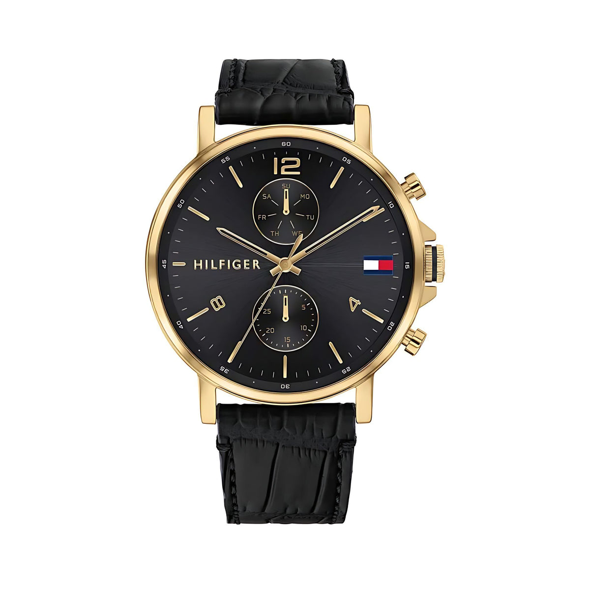 Tommy Hilfiger Daniel Armbanduhr gold schwarz