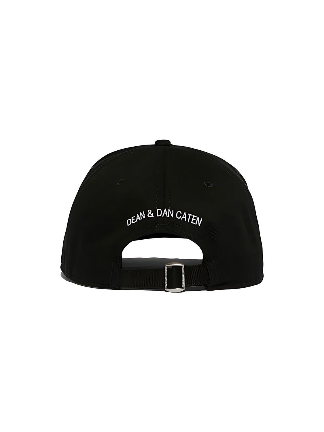 Dsquared2 DSQ2 Brothers Baseball Cap aus Baumwolle Schwarz