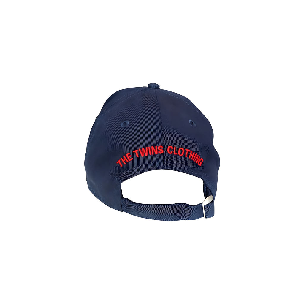 Dsquared2 Baseball Cap Born In Canada Stickerei Blau Unisex