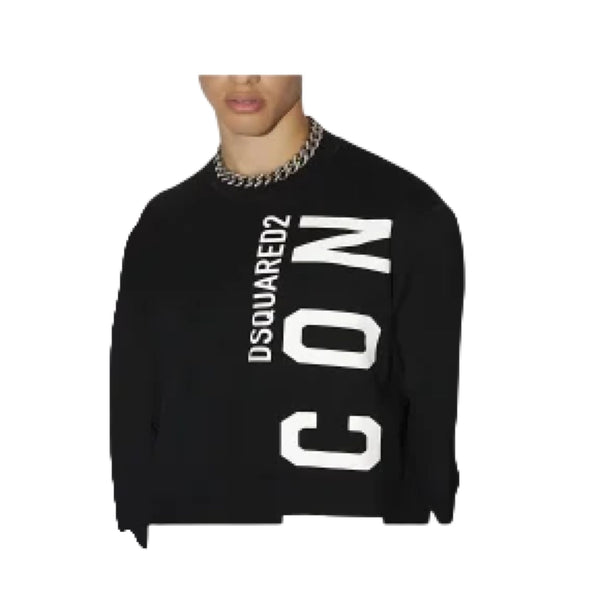 Dsquared2 Be Icon Sweatshirt Schwarz Herren