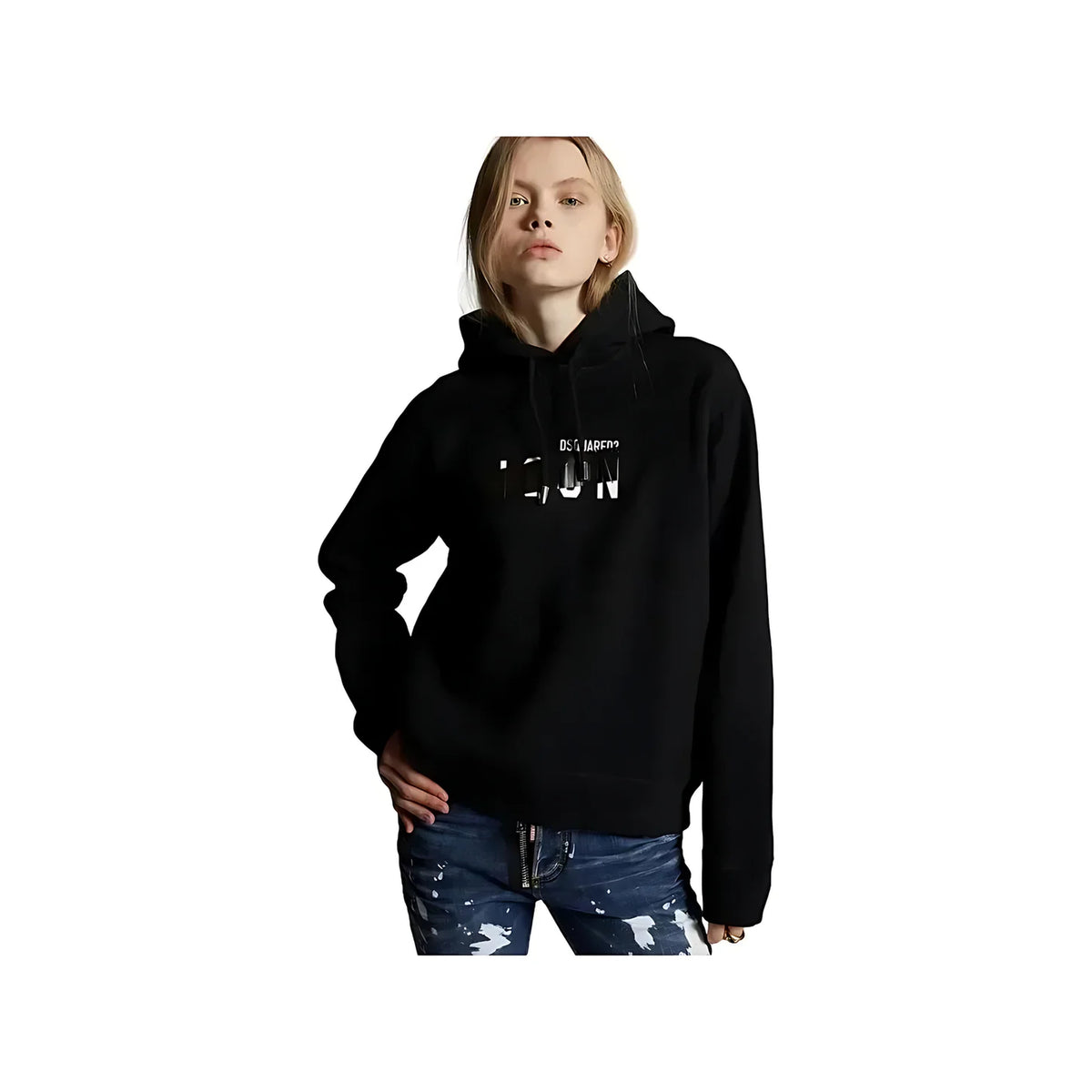 Dsquared2 Be IconTape Hoodie Unisex