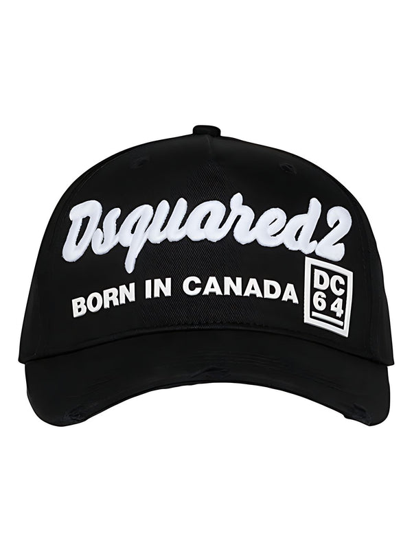 DSQUARED2 Born In Canada Baseball Cap Schwarz