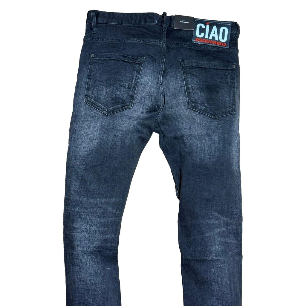 Dsquared2 Ciao Tapered Jeans Black Wash Herren