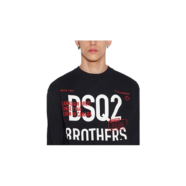 Dsquared2 DSQ2 Sweater Schwarz Herren
