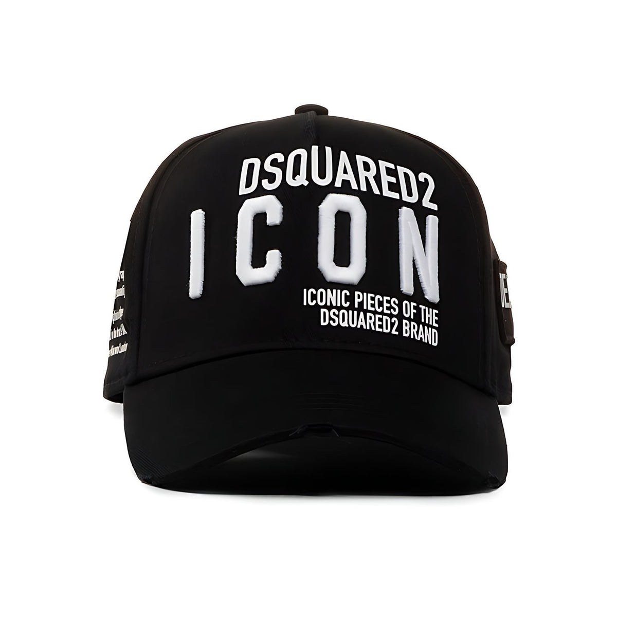 Dsquared2 Embroidered Baseball Cap Schwarz Unisex