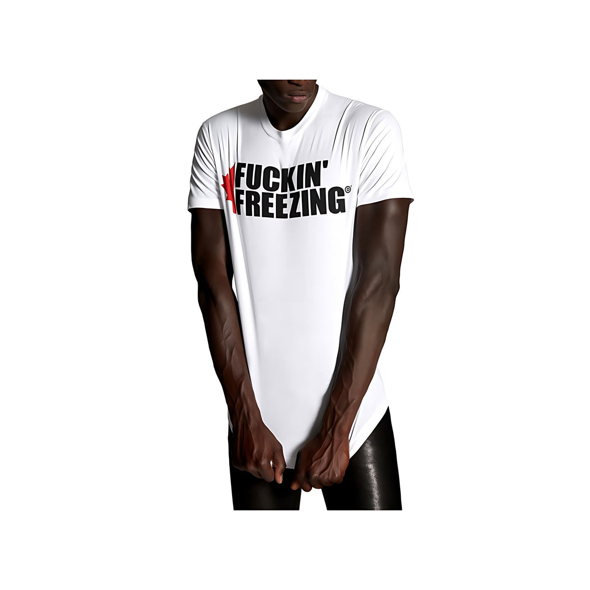 Dsquared2 Icon Fuckin' Freezing T-Shirt Weiß Herren