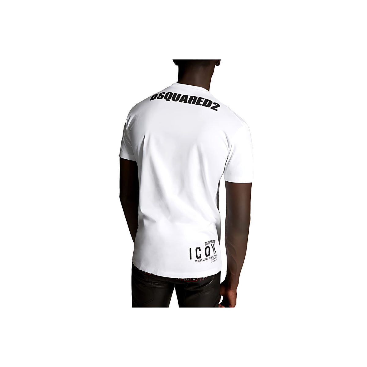Dsquared2 Icon Fuckin' Freezing T-Shirt Weiß Herren