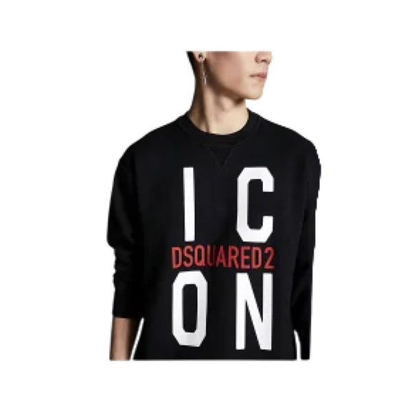 Dsquared2 Icon Sweatshirt Schwarz Herren