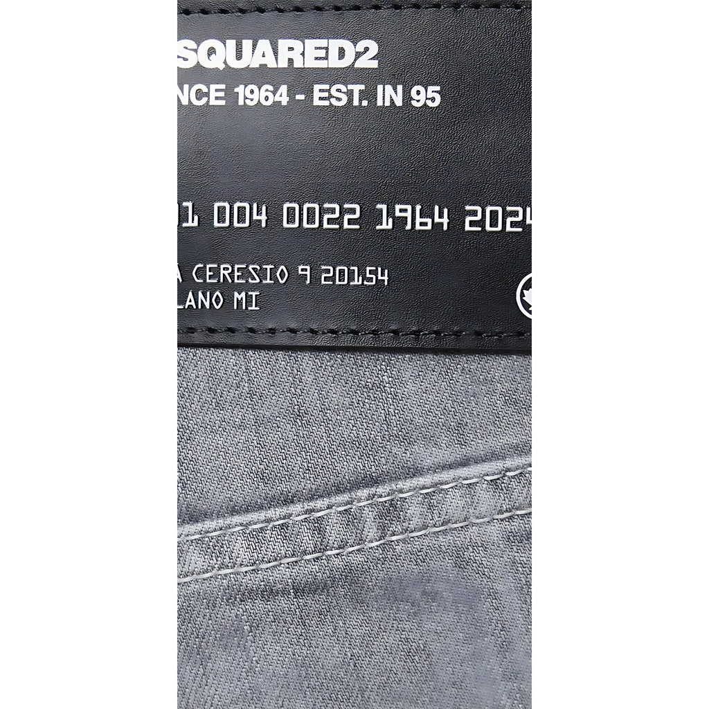Dsquared2 Jeans Grau aus Baumwolldenim